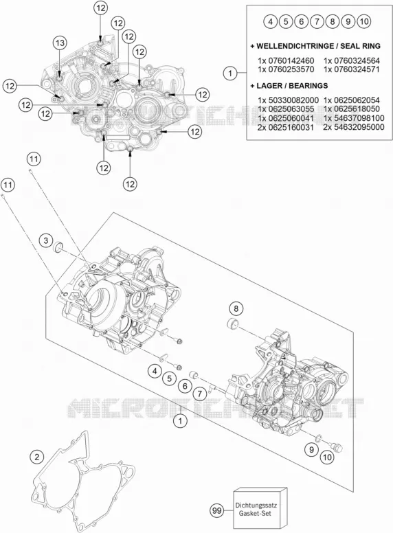 CARTER MOTEUR