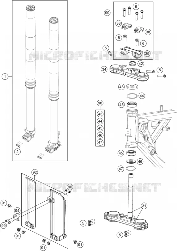 FOURCHE / T DE FOURCHE