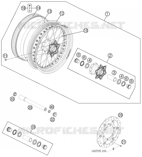 ROUE AVANT