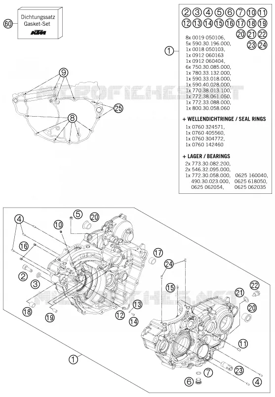 CARTER MOTEUR