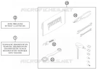 TROUSSE A OUTILS / MANUELS / OPTIONS