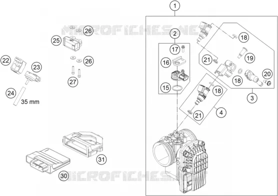 BOITIER PAPILLON INJECTION