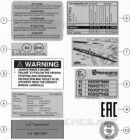 ETIQUETTES INFORMATIONS TECHNIQUES