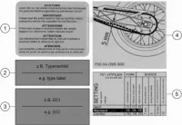 ETIQUETTES INFORMATIONS TECHNIQUES