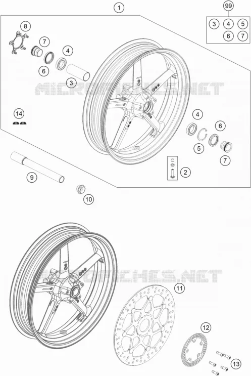ROUE AVANT