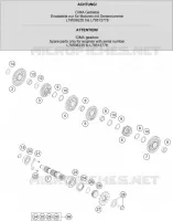 BOITE DE VITESSES - ARBRE SECONDAIRE