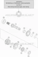 BOITE DE VITESSES - ARBRE PRIMAIRE