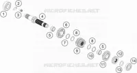 BOITE DE VITESSES - ARBRE PRIMAIRE