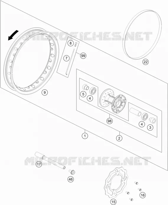 ROUE AVANT