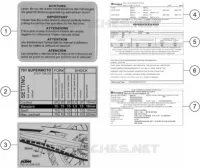 ETIQUETTES INFORMATIONS TECHNIQUES