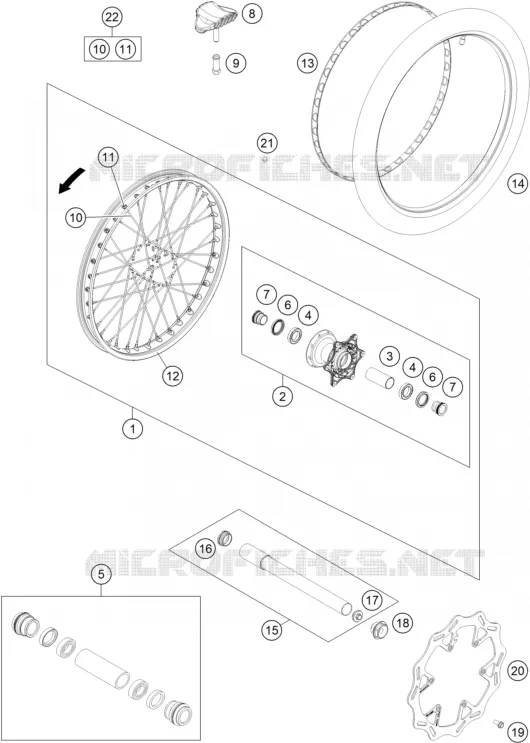 ROUE AVANT