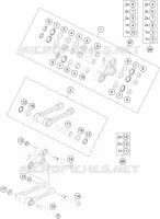 BIELLETTE D'AMORTISSEUR PRO LEVER