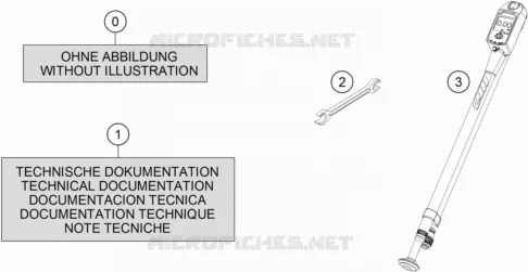 TROUSSE A OUTILS / MANUELS / OPTIONS