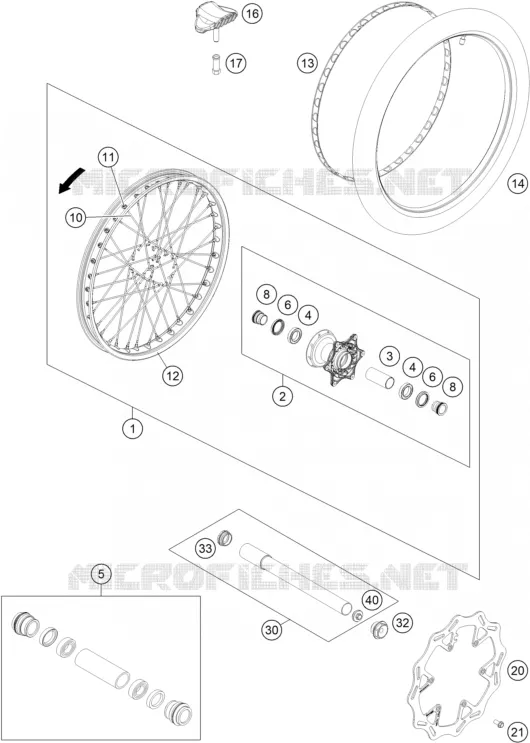 ROUE AVANT