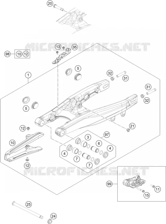 BRAS OSCILLANT 