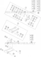 BIELLETTE D'AMORTISSEUR PRO LEVER