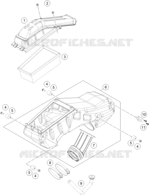 FILTRE A AIR Husqvarna Husqvarna 701 2016 701 ENDURO  701 ENDURO