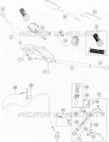 GUIDON / COMMANDES  701 husqvarna-moto 2018 VITPILEN 701 2