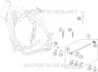 BEQUILLE LATERALE / CENTRALE  300 husqvarna-moto 2016 TE 300 5