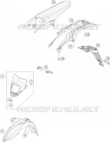 PLASTIQUES  300 husqvarna-moto 2015 TE 300 13