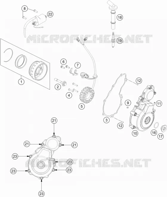 ALLUMAGE Husqvarna Husqvarna 350 2017 FE 350  FE 350