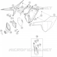 FILTRE A AIR pour Husqvarna TC 125 de 2018