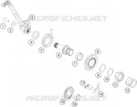KICK pour Husqvarna TC 125 de 2018
