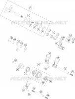 MECANISME DE SELECTION DE VITESSES pour Husqvarna TC 125 de 2018