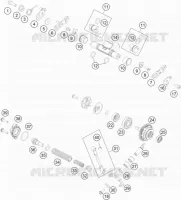 VALVE D'ECHAPPEMENT pour Husqvarna TC 125 de 2018