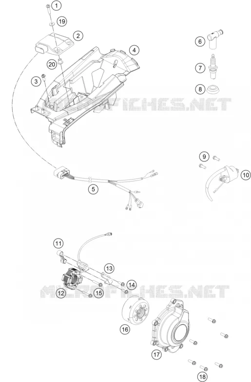 ALLUMAGE Husqvarna Husqvarna 125 2017 TC 125  TC 125