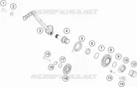 KICK pour Husqvarna TC 250 de 2018