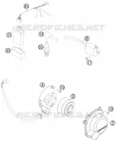 ALLUMAGE pour Husqvarna TC 85 19/16 de 2014