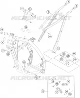 CADRE pour Husqvarna TC 85 19/16 de 2014