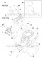 CYLINDRE pour Husqvarna TC 85 19/16 de 2014