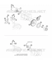 DEMARREUR ELECTRIQUE pour Husqvarna FS 650 E de 2006