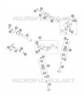 SOUPAPES pour Husqvarna FS 650 E de 2006