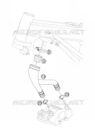 VENTILATION MOTEUR pour Husqvarna FS 650 E de 2006