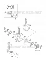 VILEBREQUIN / PISTON pour Husqvarna FS 650 E de 2006
