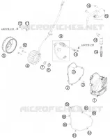 ALLUMAGE pour Husqvarna FE 570 de 2011