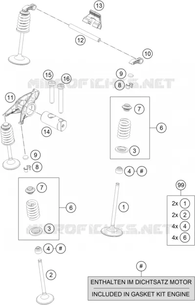 SOUPAPES Husqvarna Husqvarna 701 2019 SVARTPILEN 701  SVARTPILEN 701