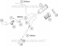 EVAPORATIVE CANISTER pour Husqvarna SVARTPILEN 401 CKD de 2019