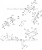 PLASTIQUES pour Husqvarna SVARTPILEN 401 CKD de 2019