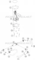 POMPE A ESSENCE pour Husqvarna SVARTPILEN 401 CKD de 2019