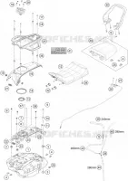 RESERVOIR / SELLE pour Husqvarna SVARTPILEN 401 CKD de 2019