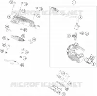BOITIER PAPILLON INJECTION pour Husqvarna SVARTPILEN 401 - B.D. de 2020