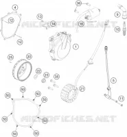 ALLUMAGE pour Husqvarna FE 501 HQV de 2014
