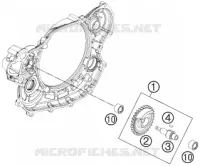 ARBRE D'EQUILIBRAGE pour Husqvarna FE 501 HQV de 2014