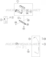 CONTACTEUR A CLE pour Husqvarna FE 501 HQV de 2014