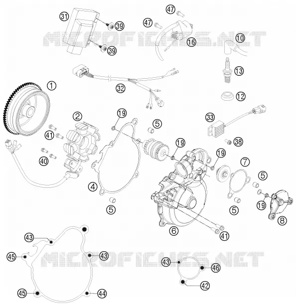 ALLUMAGE Husqvarna Husqvarna 250 2014 TE 250  TE 250