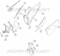 FILTRE A AIR  250 husqvarna-moto 2019 FC 250 9